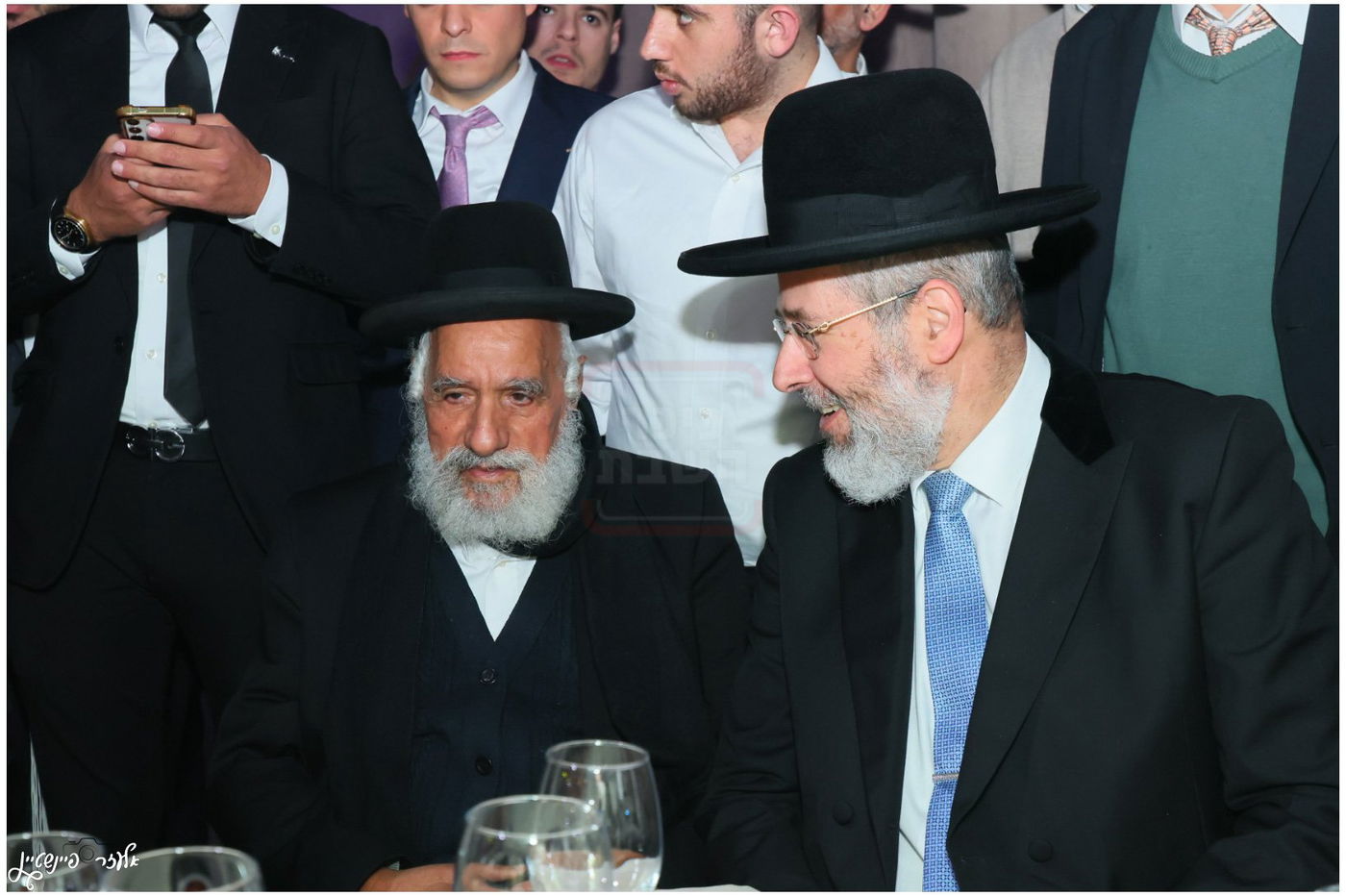 חתונת בת הגאון הרב יגאל כהן עם בן הגאון הרב אליהו שטרית