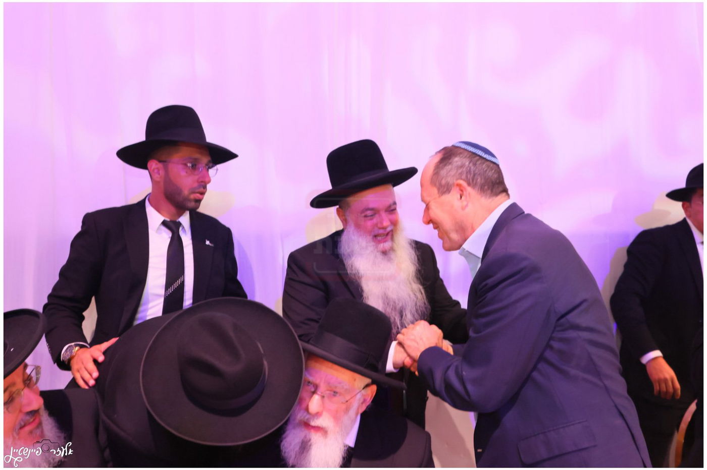 חתונת בת הגאון הרב יגאל כהן עם בן הגאון הרב אליהו שטרית