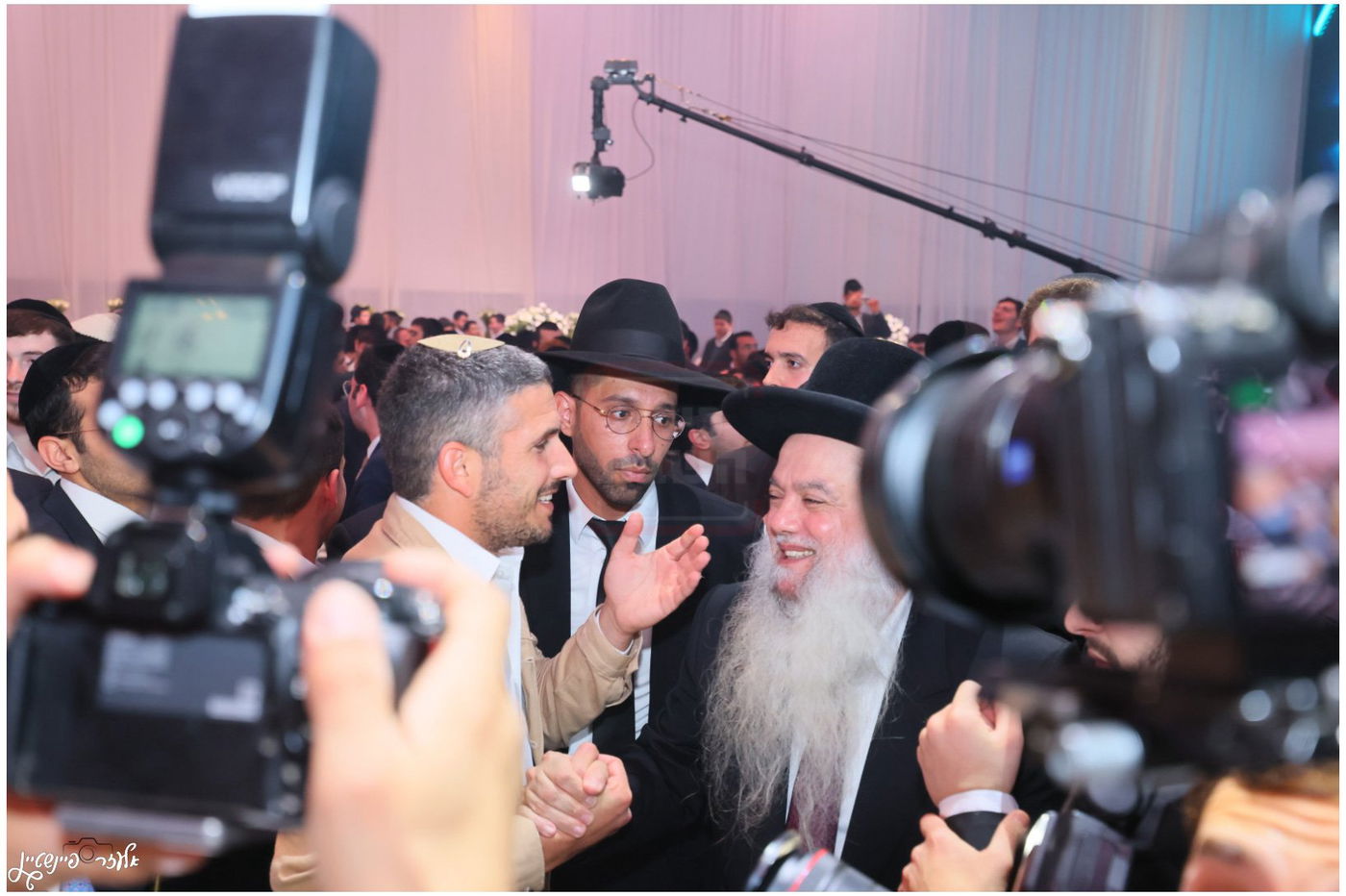 חתונת בת הגאון הרב יגאל כהן עם בן הגאון הרב אליהו שטרית