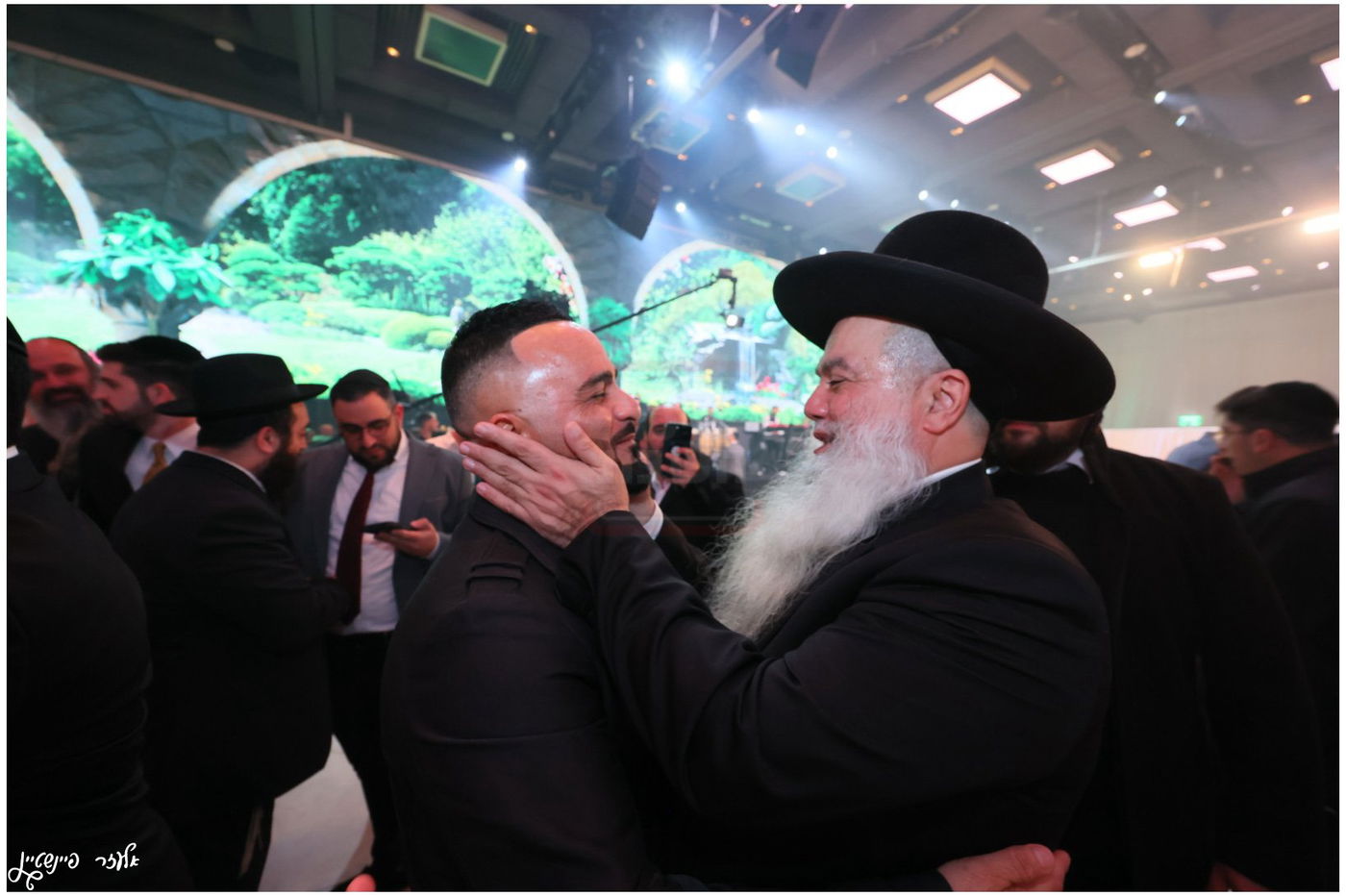 חתונת בת הגאון הרב יגאל כהן עם בן הגאון הרב אליהו שטרית