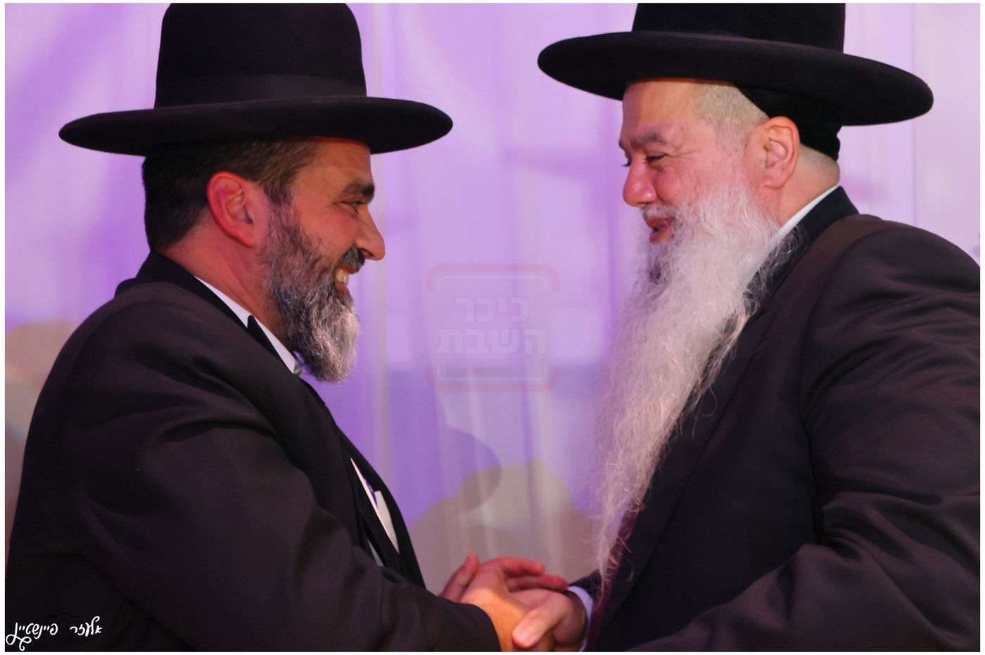 חתונת בת הגאון הרב יגאל כהן עם בן הגאון הרב אליהו שטרית