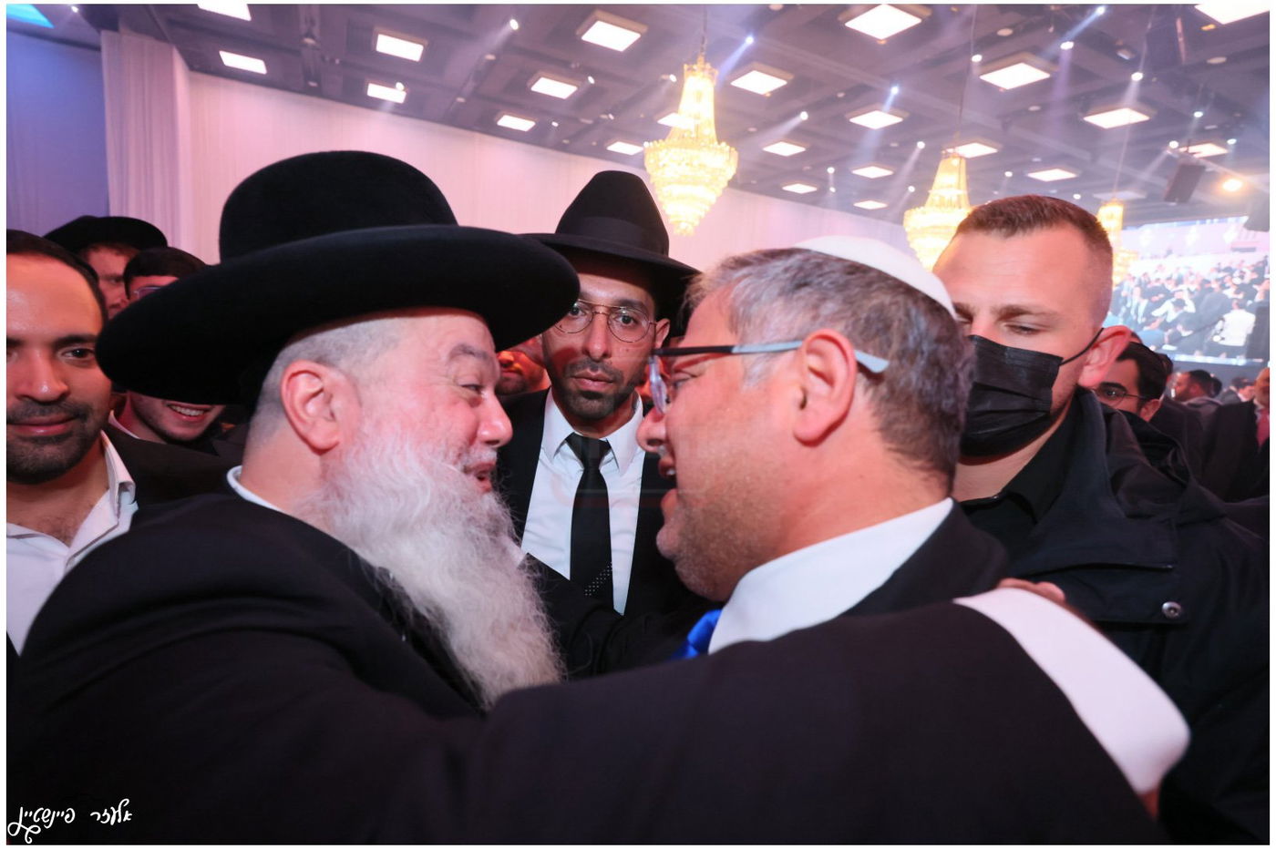 חתונת בת הגאון הרב יגאל כהן עם בן הגאון הרב אליהו שטרית