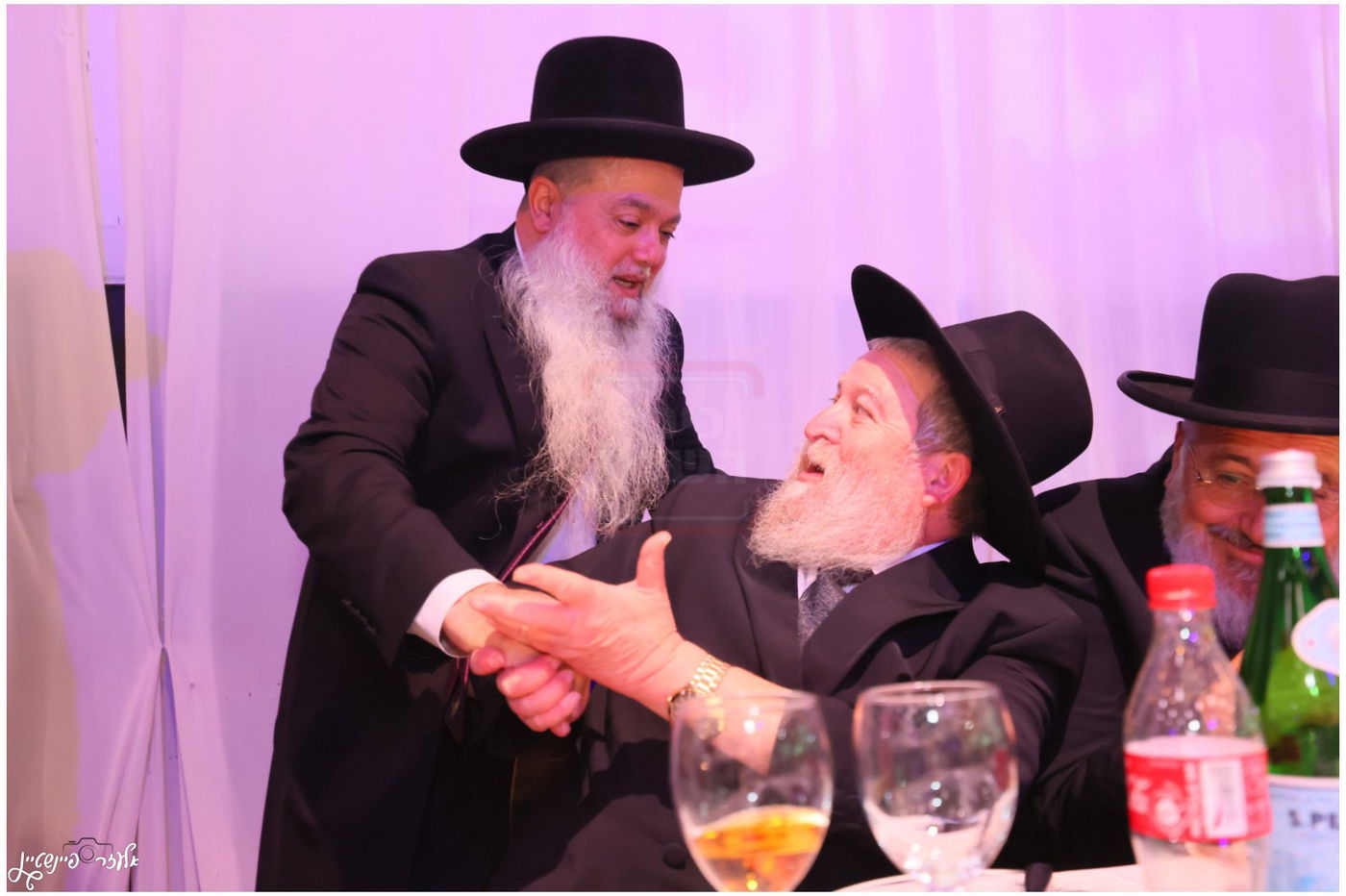 חתונת בת הגאון הרב יגאל כהן עם בן הגאון הרב אליהו שטרית