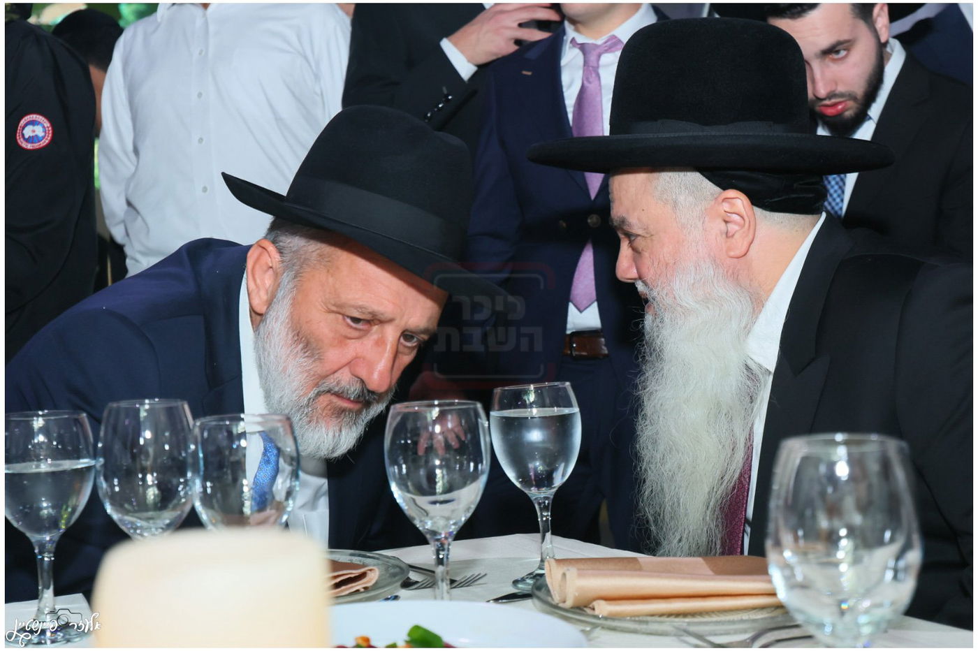 חתונת בת הגאון הרב יגאל כהן עם בן הגאון הרב אליהו שטרית