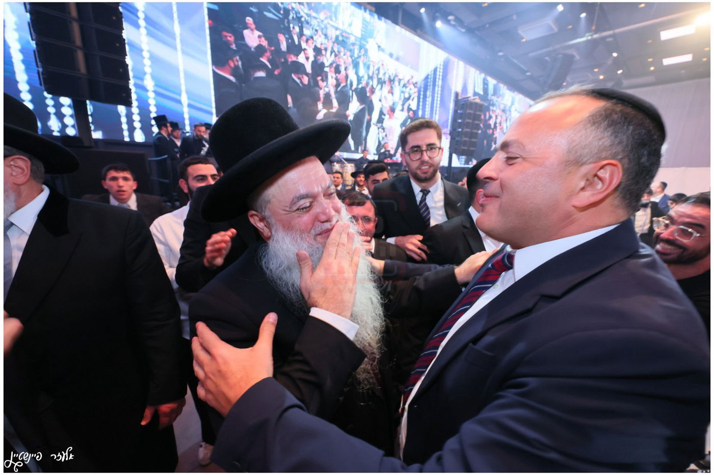 חתונת בת הגאון הרב יגאל כהן עם בן הגאון הרב אליהו שטרית