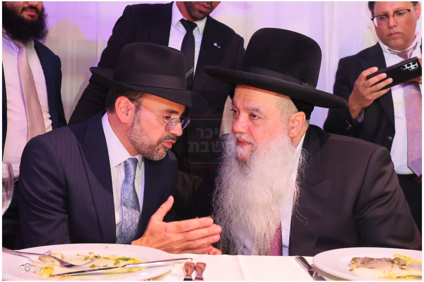 חתונת בת הגאון הרב יגאל כהן עם בן הגאון הרב אליהו שטרית