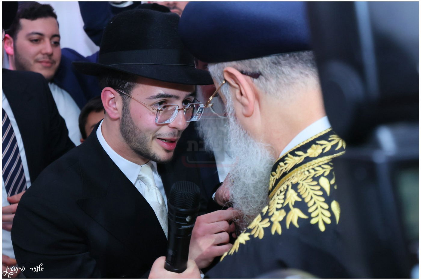 חתונת בת הגאון הרב יגאל כהן עם בן הגאון הרב אליהו שטרית