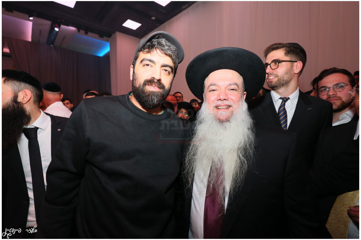 חתונת בת הגאון הרב יגאל כהן עם בן הגאון הרב אליהו שטרית