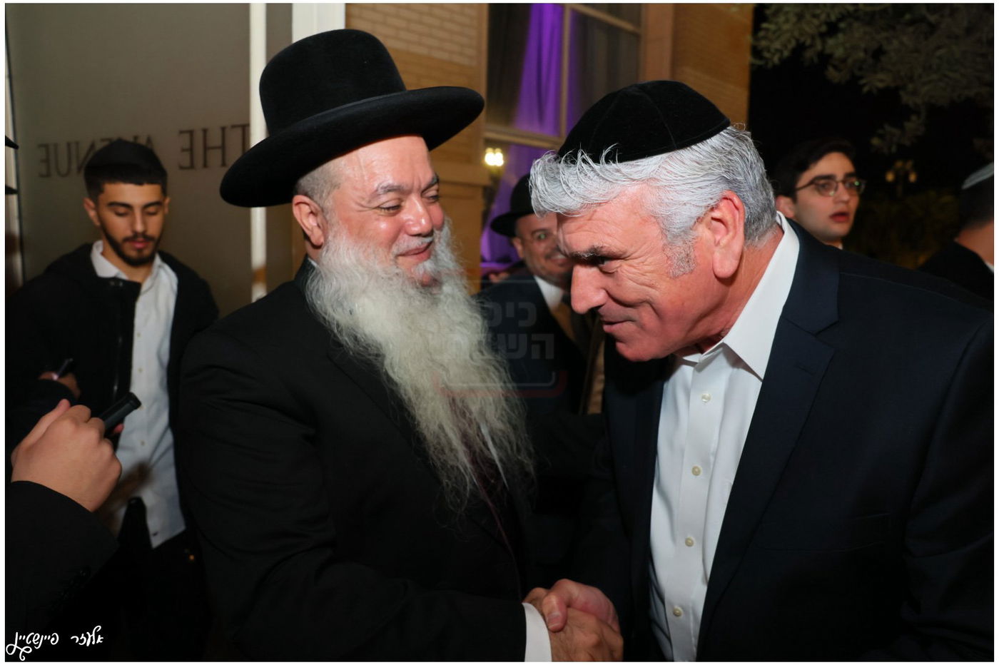 חתונת בת הגאון הרב יגאל כהן עם בן הגאון הרב אליהו שטרית