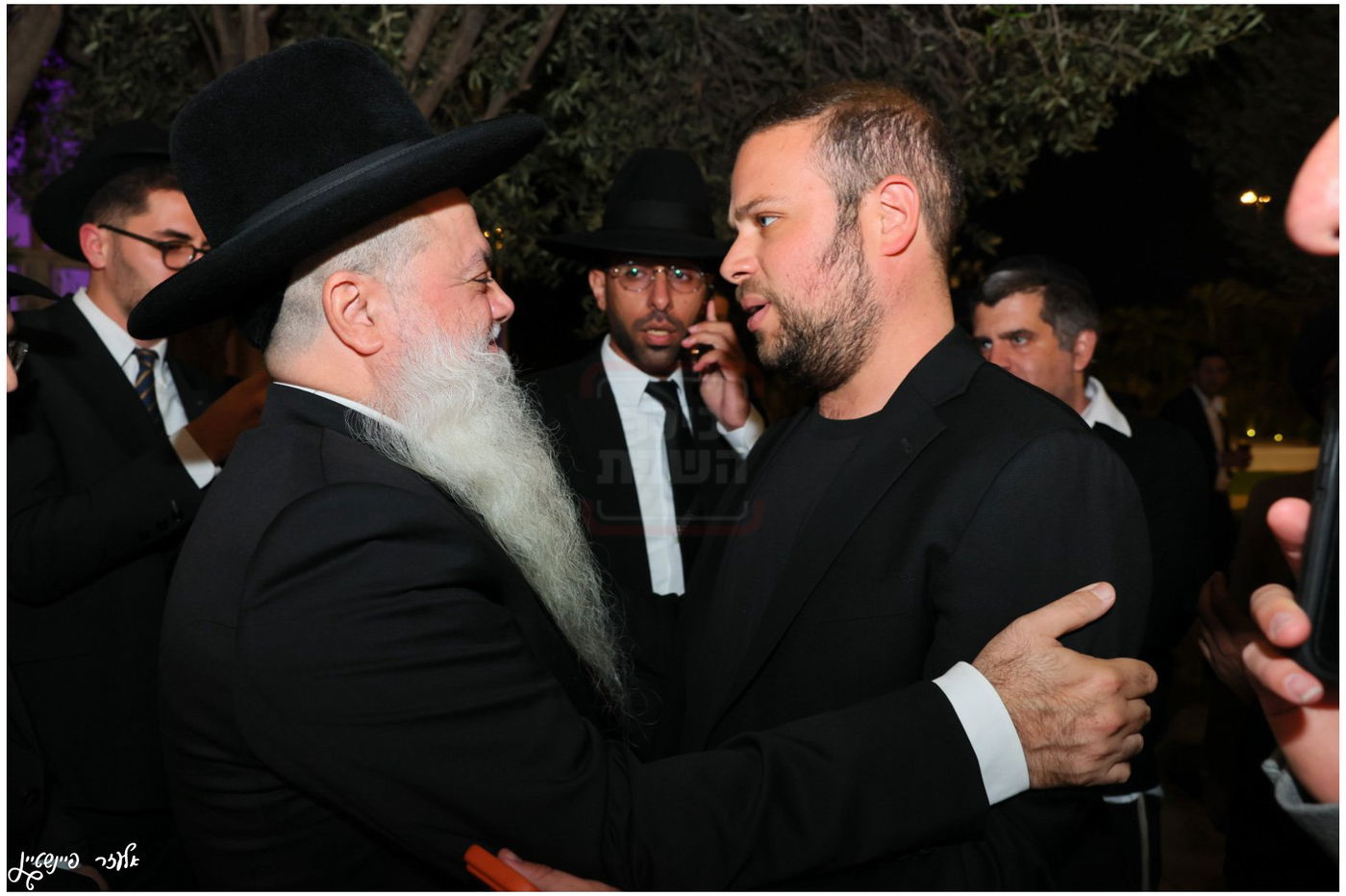 חתונת בת הגאון הרב יגאל כהן עם בן הגאון הרב אליהו שטרית