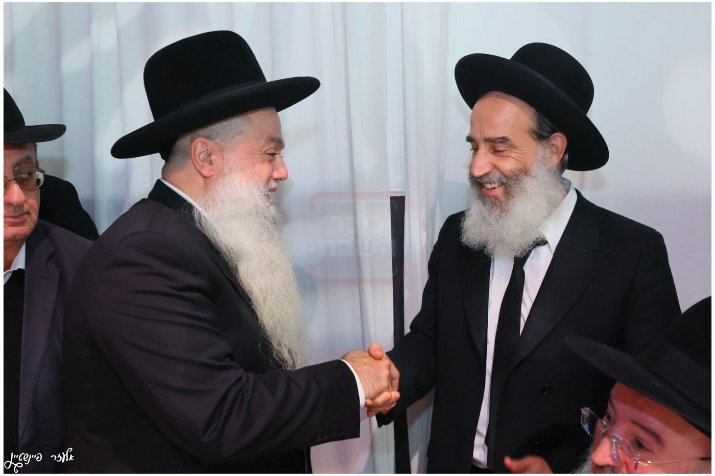 חתונת בת הגאון הרב יגאל כהן עם בן הגאון הרב אליהו שטרית