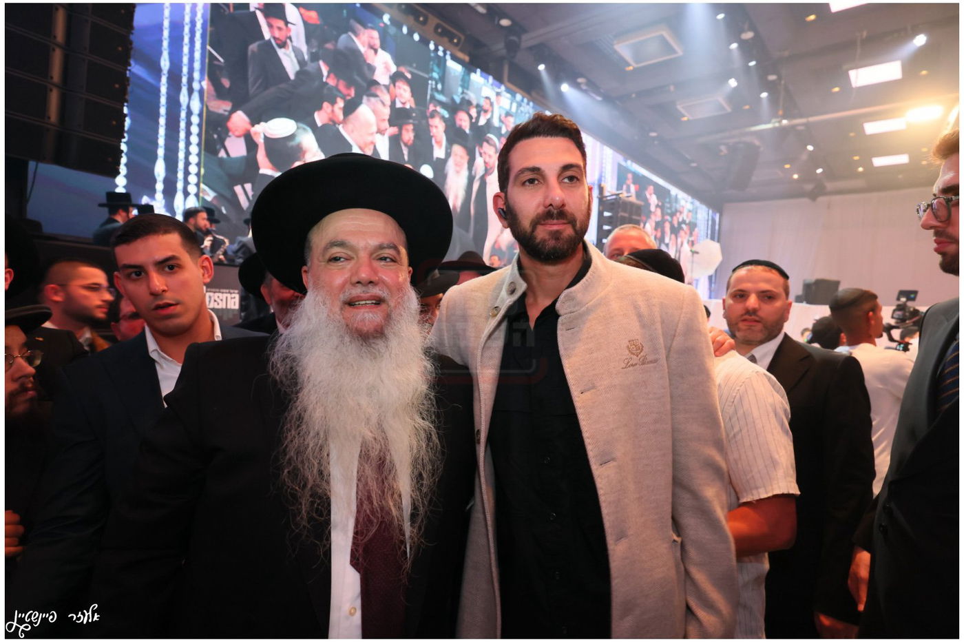 חתונת בת הגאון הרב יגאל כהן עם בן הגאון הרב אליהו שטרית