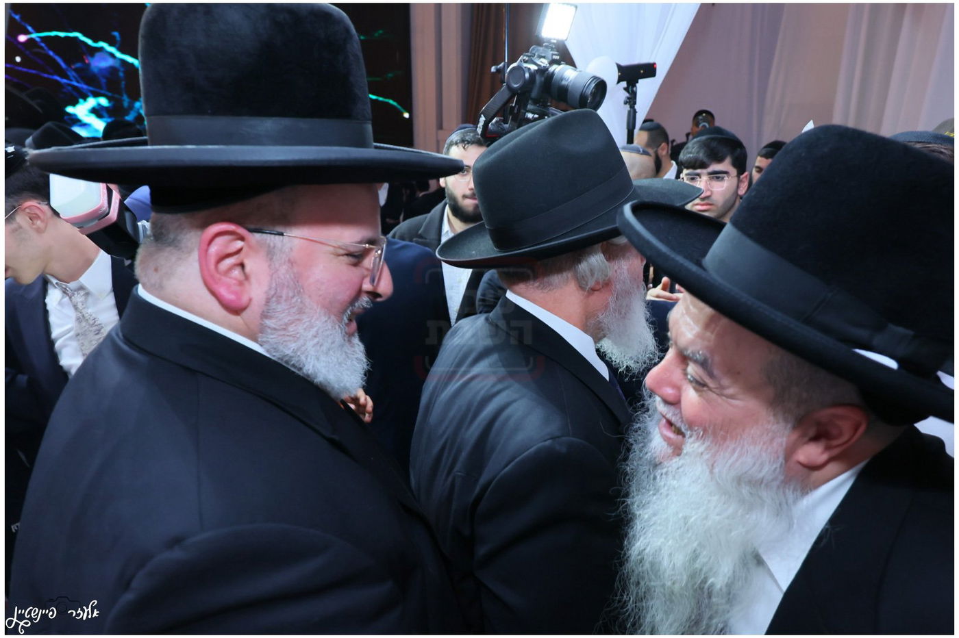 חתונת בת הגאון הרב יגאל כהן עם בן הגאון הרב אליהו שטרית