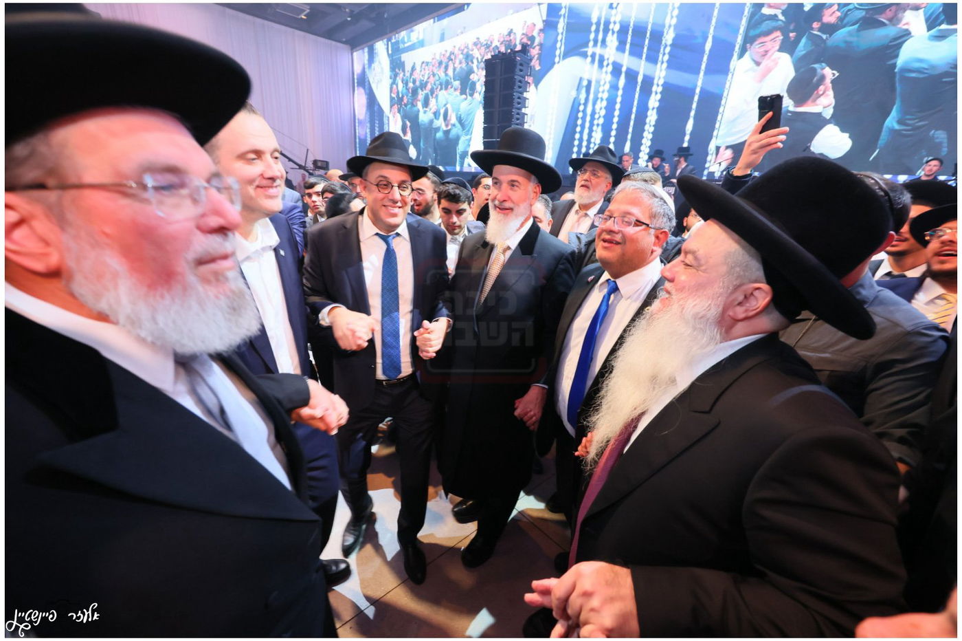 חתונת בת הגאון הרב יגאל כהן עם בן הגאון הרב אליהו שטרית