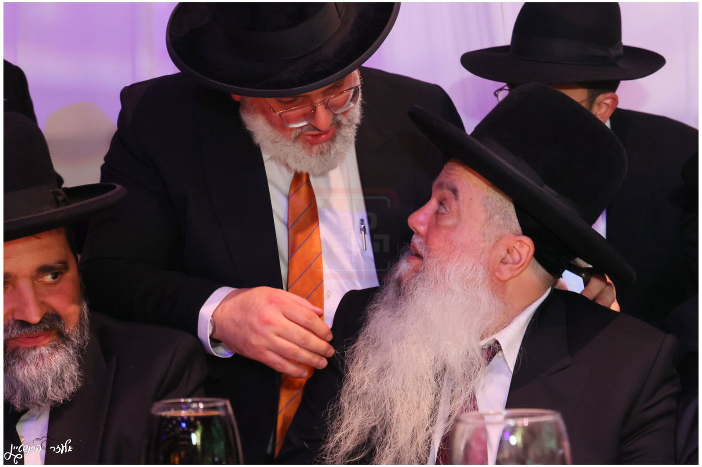 חתונת בת הגאון הרב יגאל כהן עם בן הגאון הרב אליהו שטרית