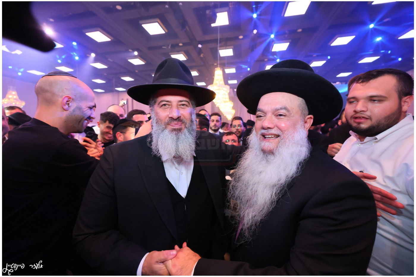 חתונת בת הגאון הרב יגאל כהן עם בן הגאון הרב אליהו שטרית