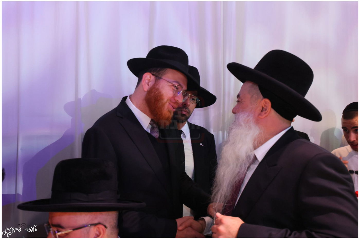 חתונת בת הגאון הרב יגאל כהן עם בן הגאון הרב אליהו שטרית