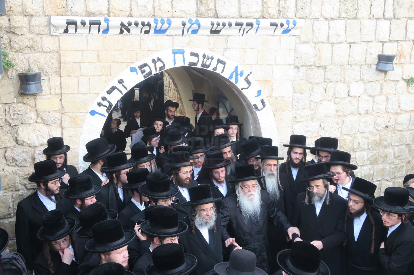 האדמו"ר מדארג באתרא קדישא מירון