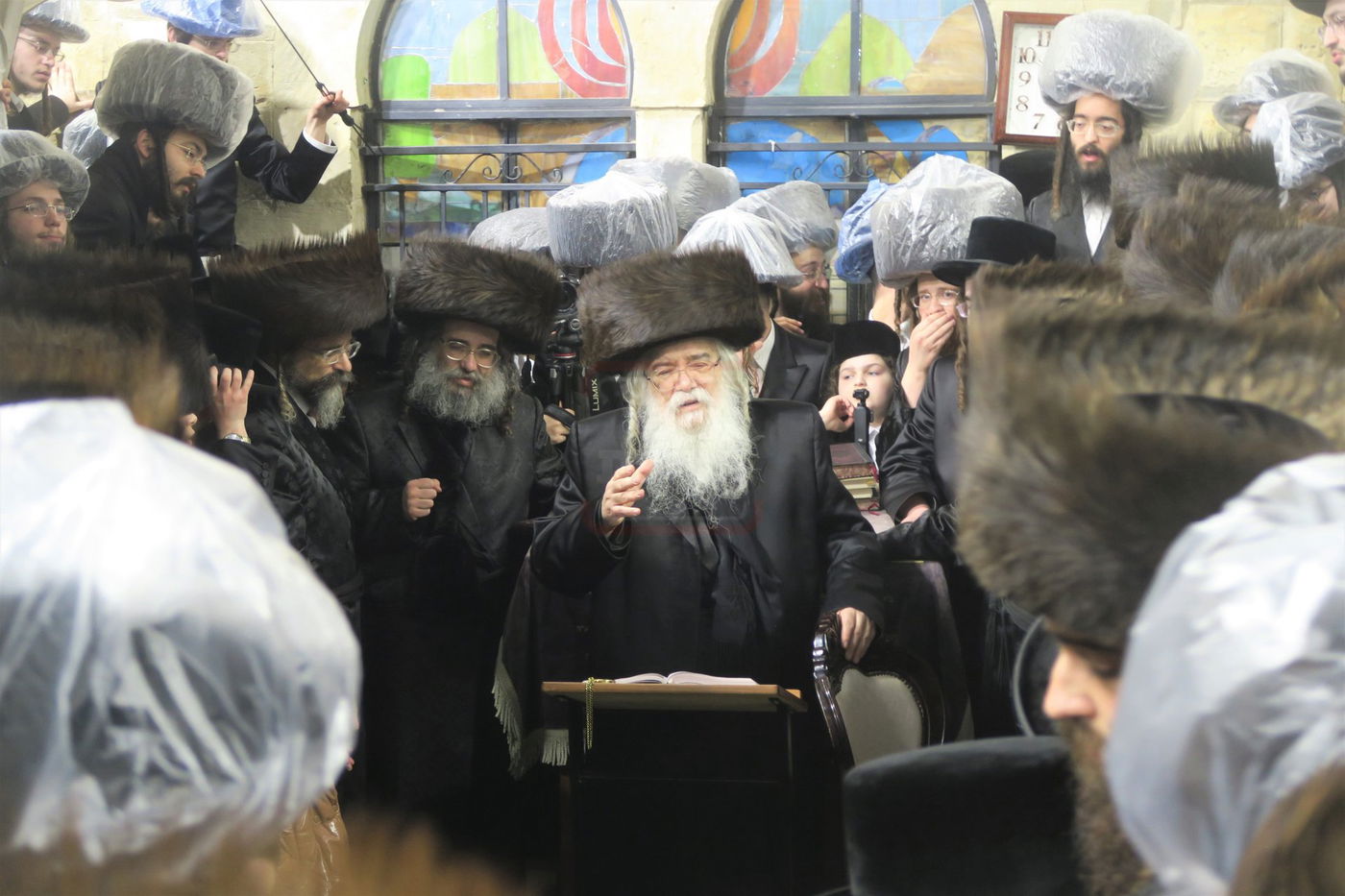 האדמו"ר מדארג באתרא קדישא מירון