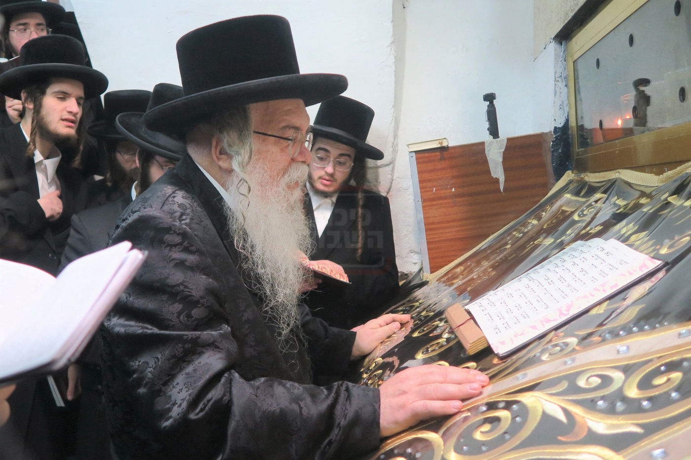 האדמו"ר מדארג באתרא קדישא מירון