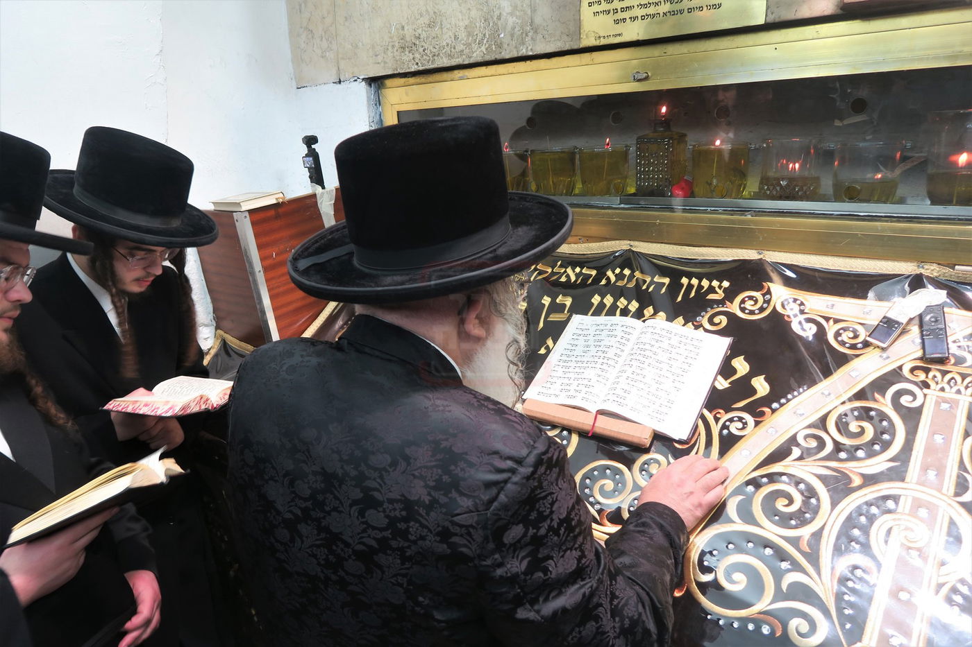 האדמו"ר מדארג באתרא קדישא מירון