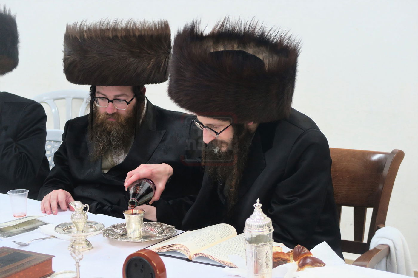 האדמו"ר מישועות יעקב סקולען, שבת במירון