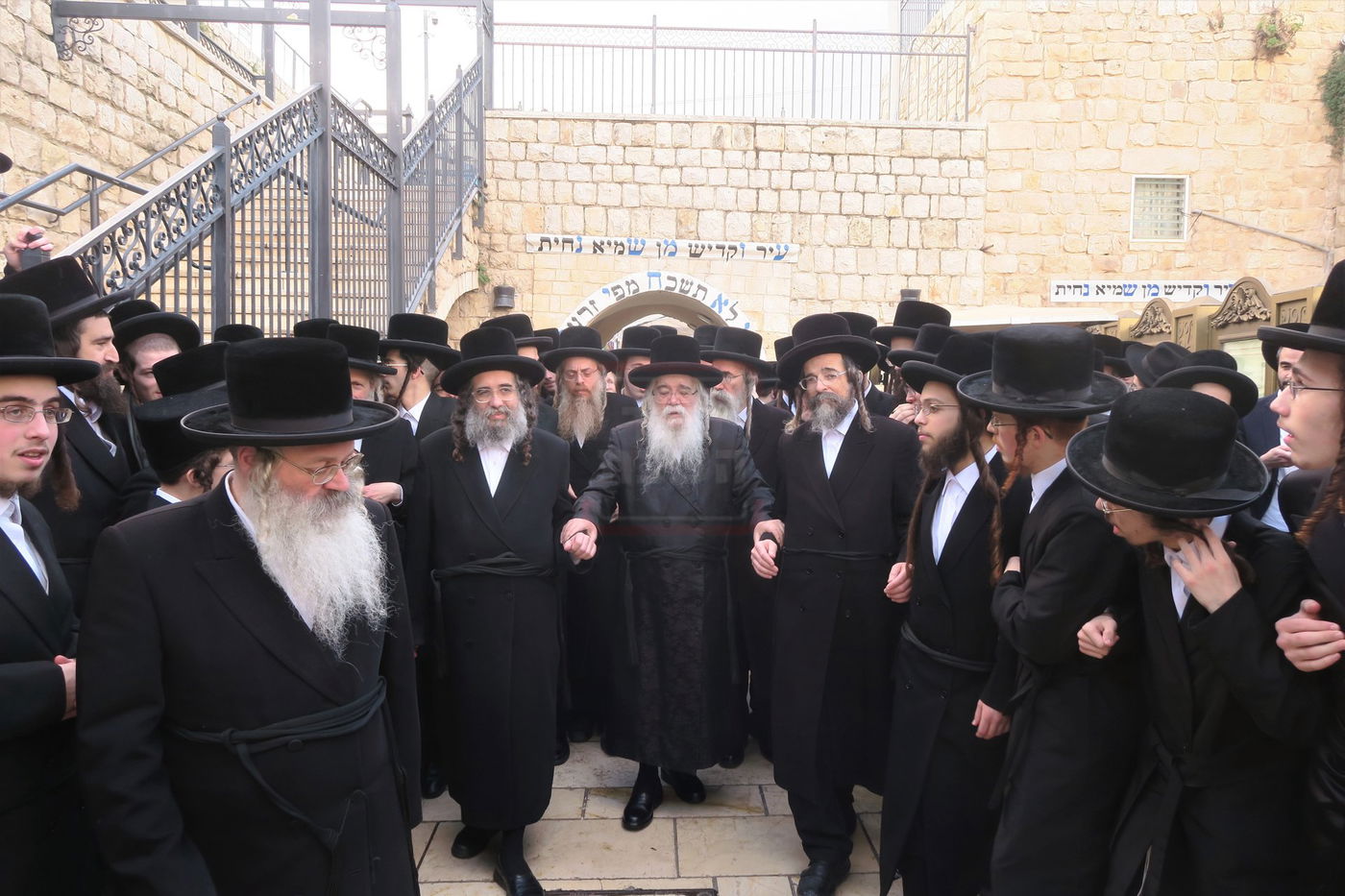 האדמו"ר מדארג באתרא קדישא מירון