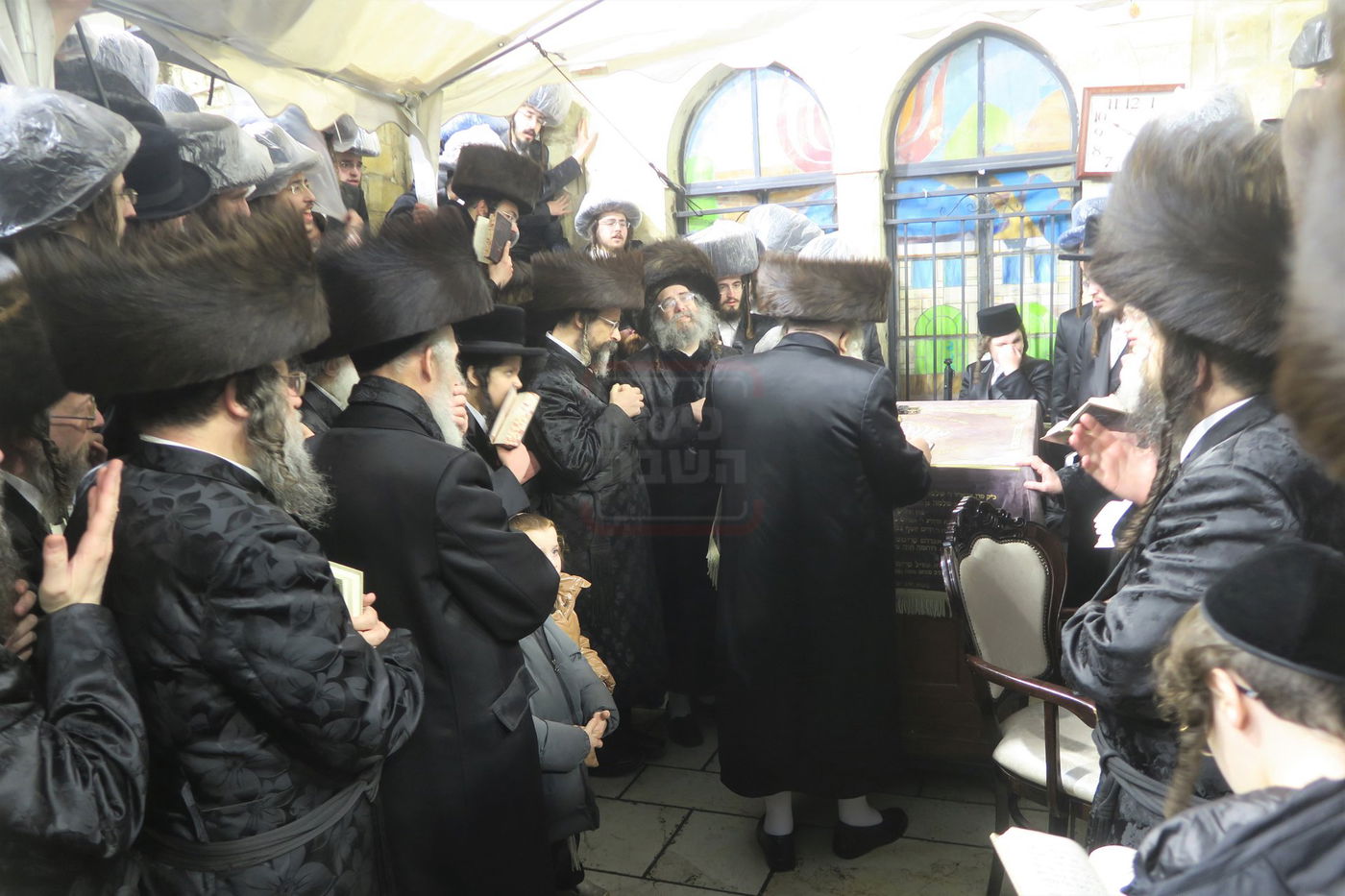 האדמו"ר מדארג באתרא קדישא מירון