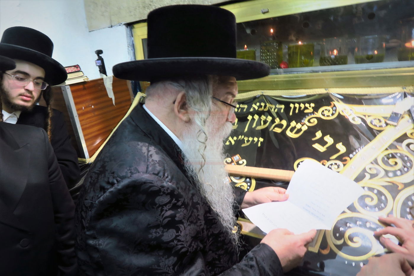 האדמו"ר מדארג באתרא קדישא מירון