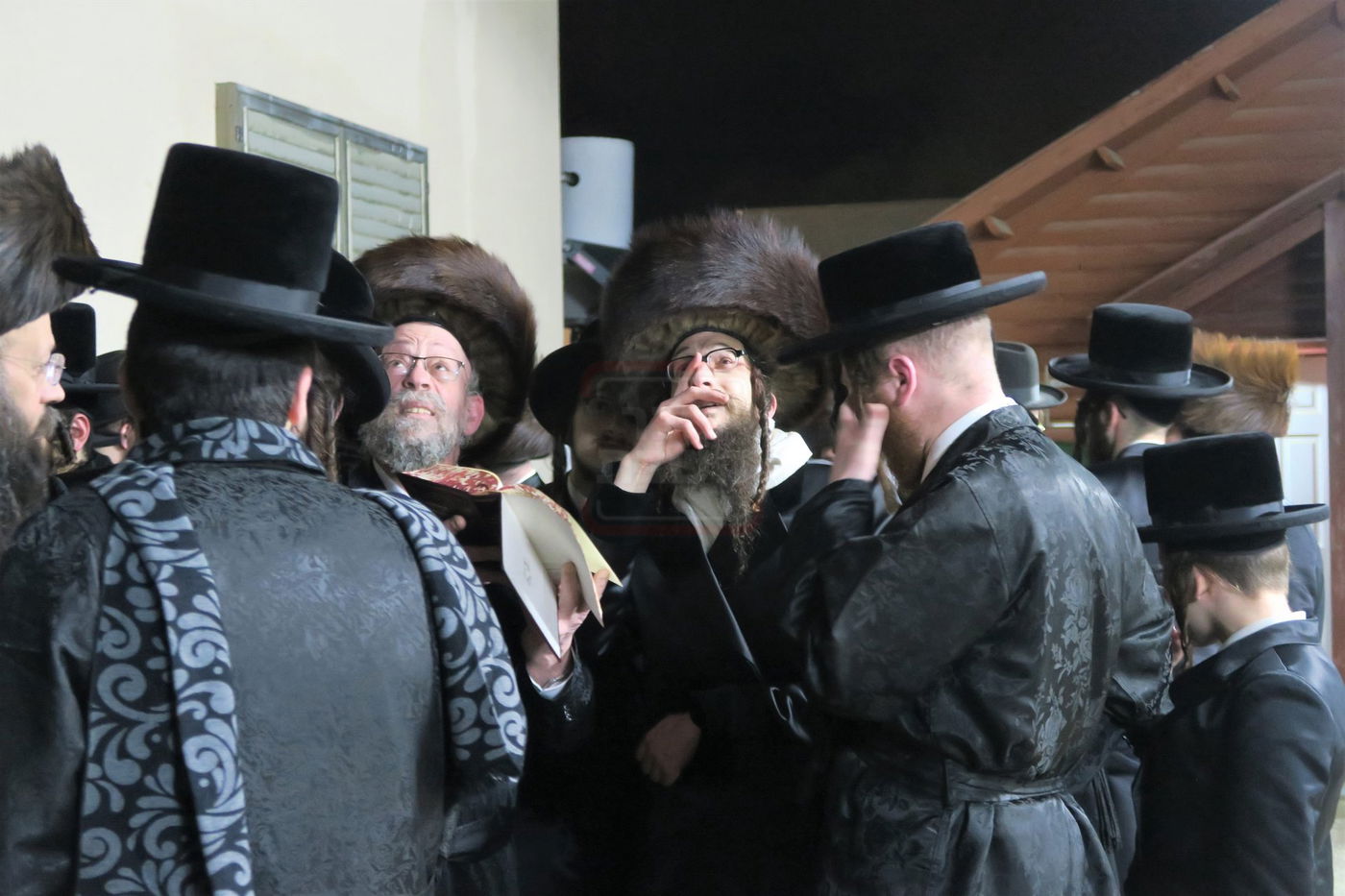 האדמו"ר מישועות יעקב סקולען, שבת במירון