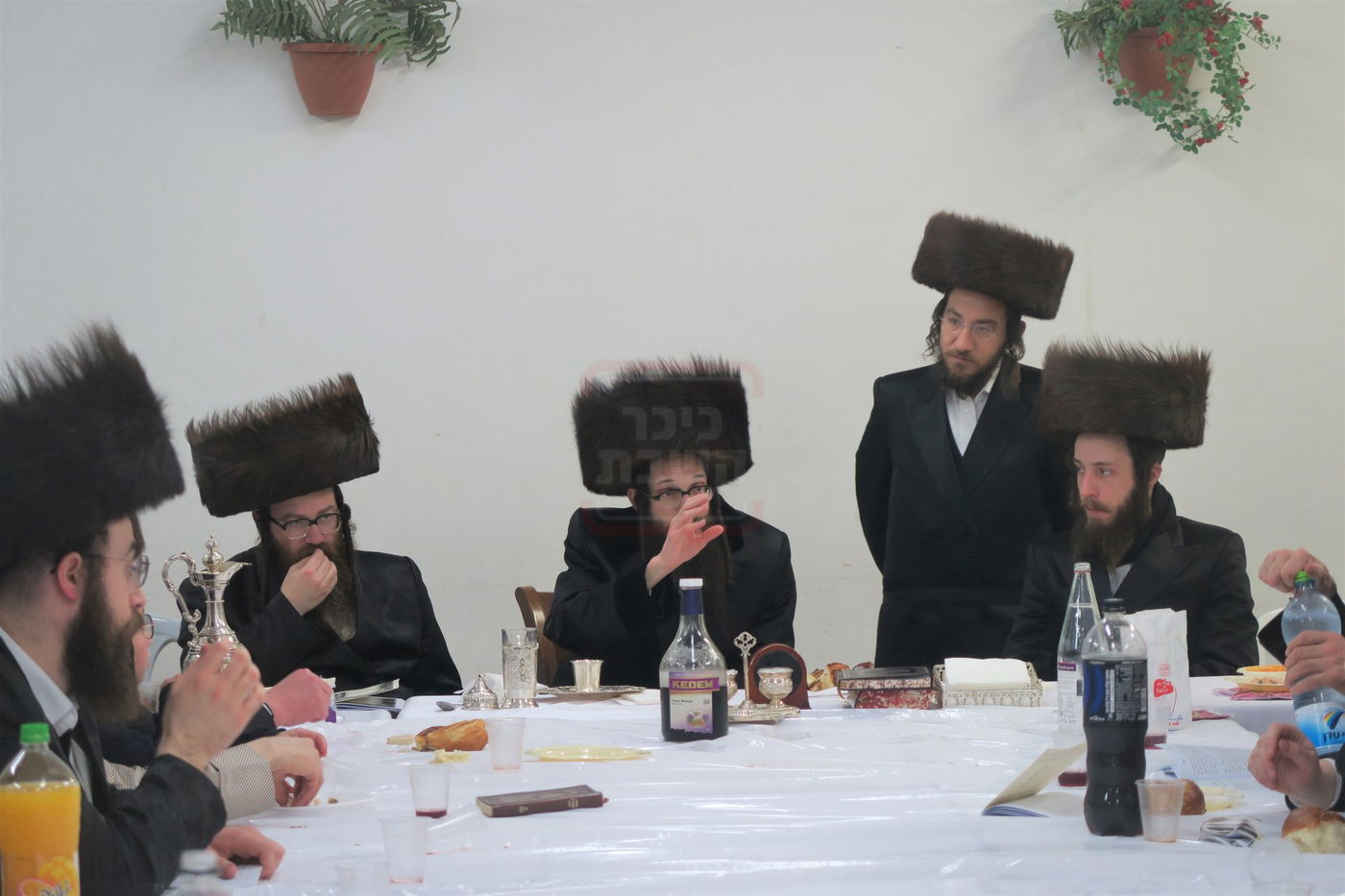 האדמו"ר מישועות יעקב סקולען, שבת במירון