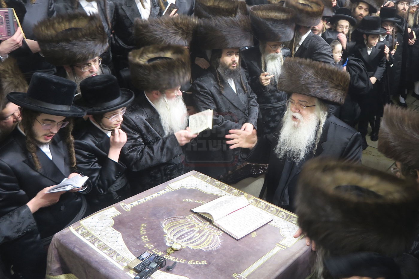 האדמו"ר מדארג באתרא קדישא מירון