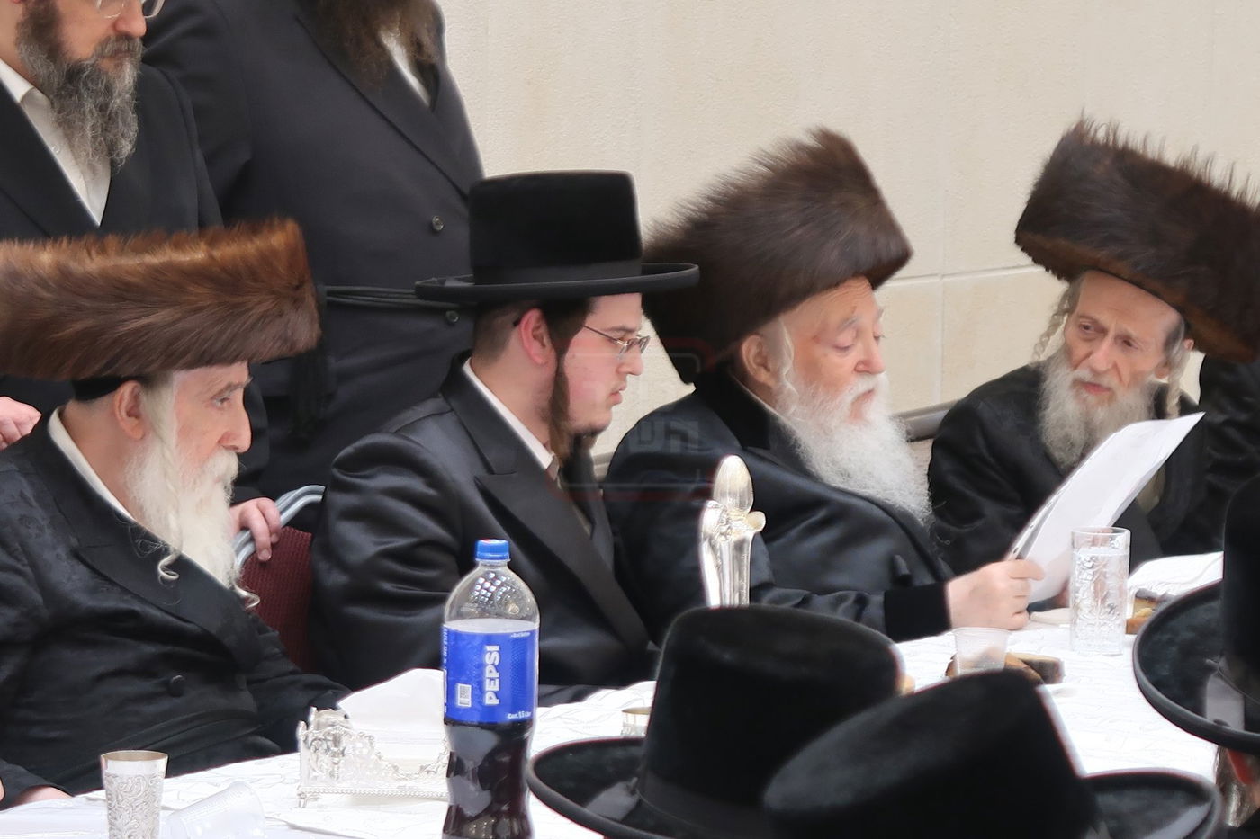 שמחת בית מכנובקא בעלזא - ראצפערט - האלמין