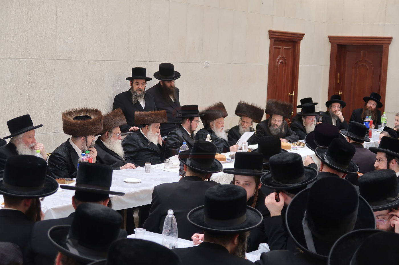 שמחת בית מכנובקא בעלזא - ראצפערט - האלמין