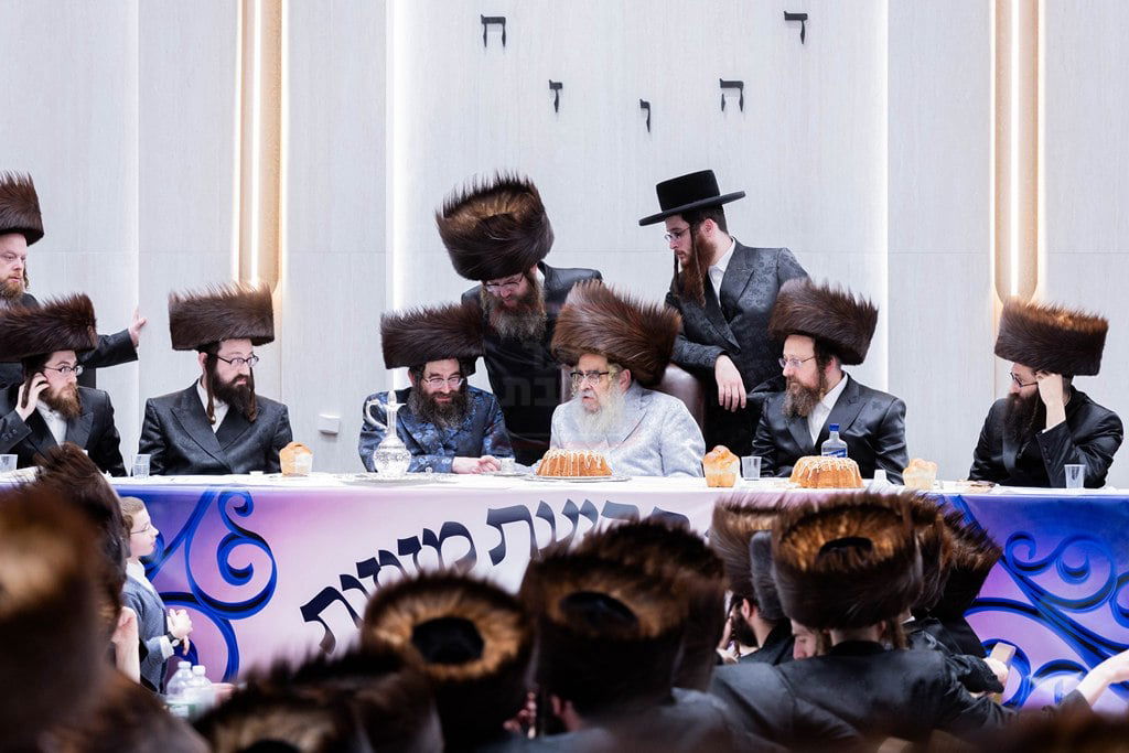 חנוכת ביהמ"ד "ישראל שלום" בסאטמר