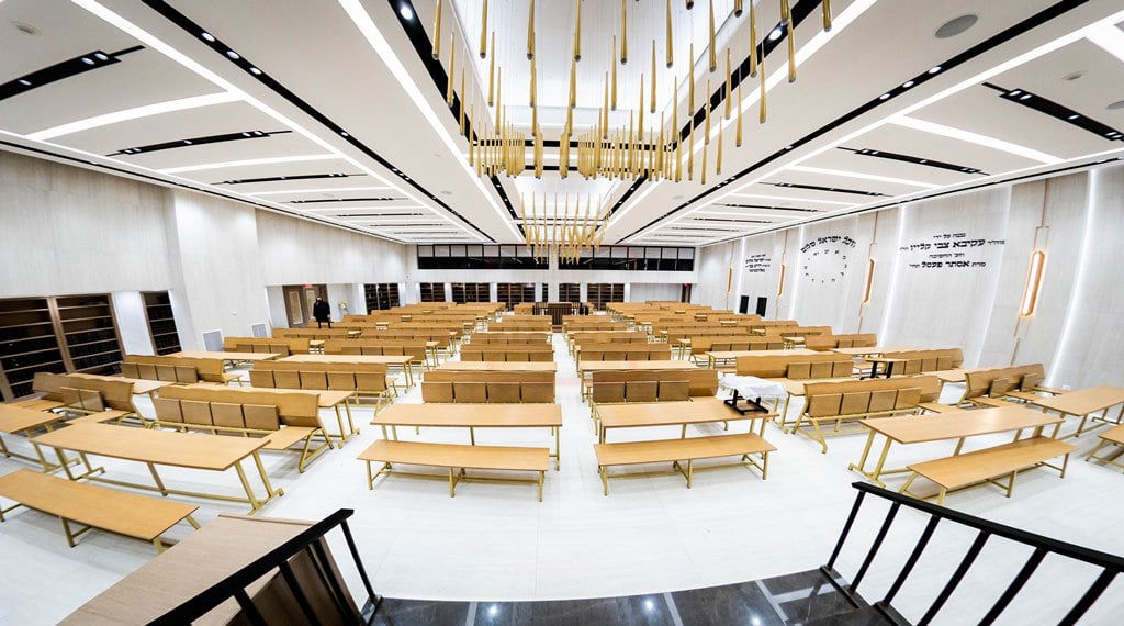 חנוכת ביהמ"ד "ישראל שלום" בסאטמר