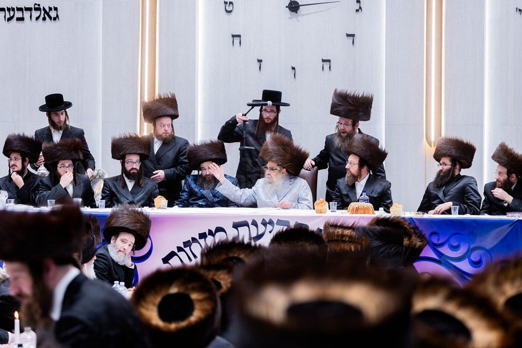 חנוכת ביהמ"ד "ישראל שלום" בסאטמר