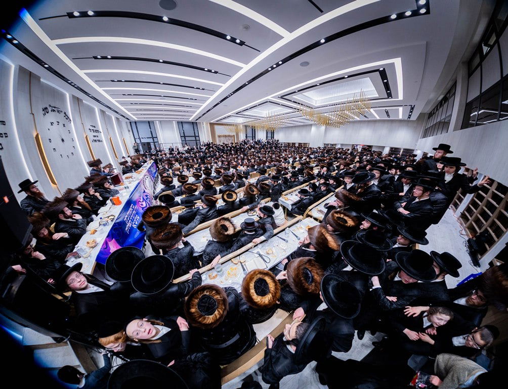 חנוכת ביהמ"ד "ישראל שלום" בסאטמר