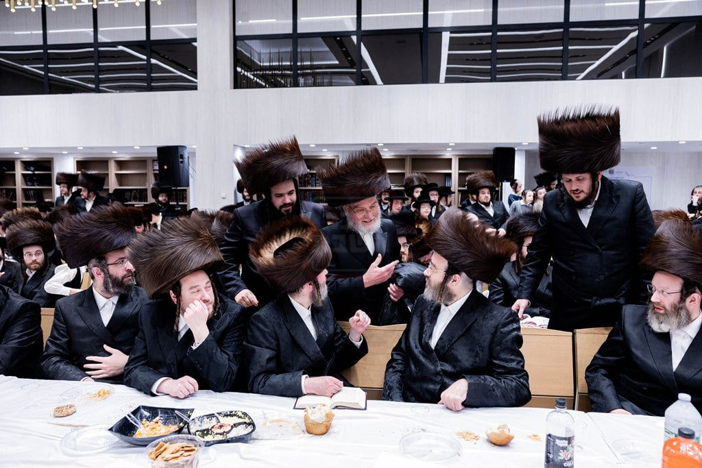 חנוכת ביהמ"ד "ישראל שלום" בסאטמר