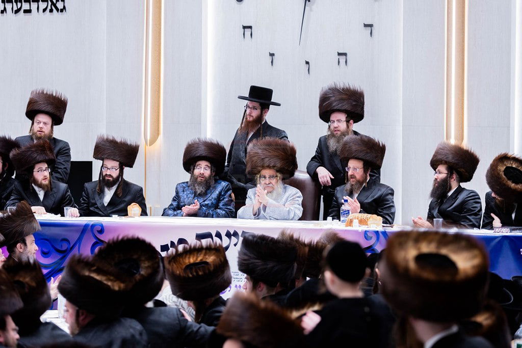 חנוכת ביהמ"ד "ישראל שלום" בסאטמר