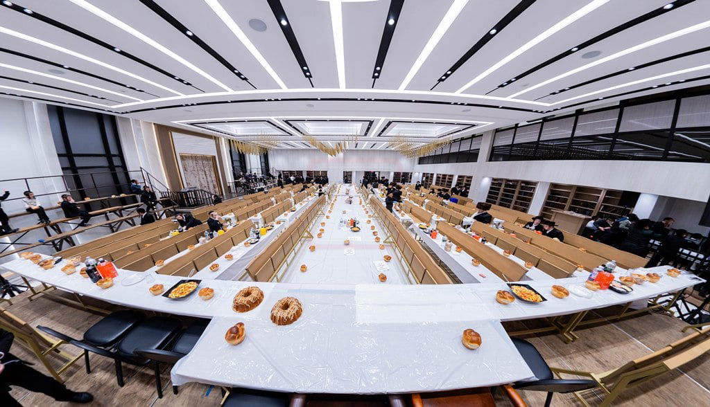 חנוכת ביהמ"ד "ישראל שלום" בסאטמר