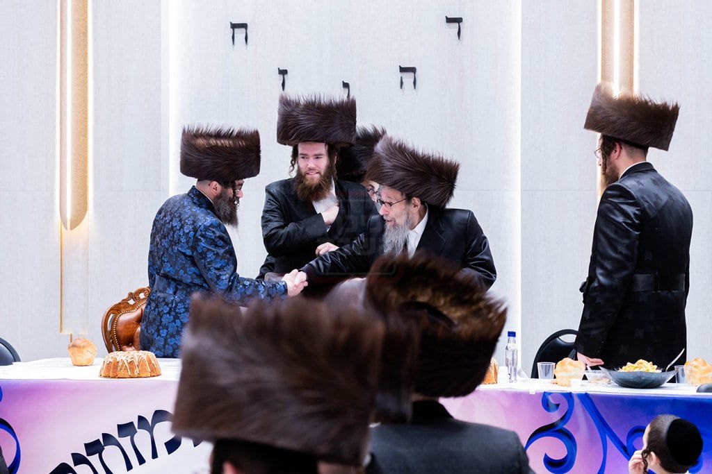 חנוכת ביהמ"ד "ישראל שלום" בסאטמר