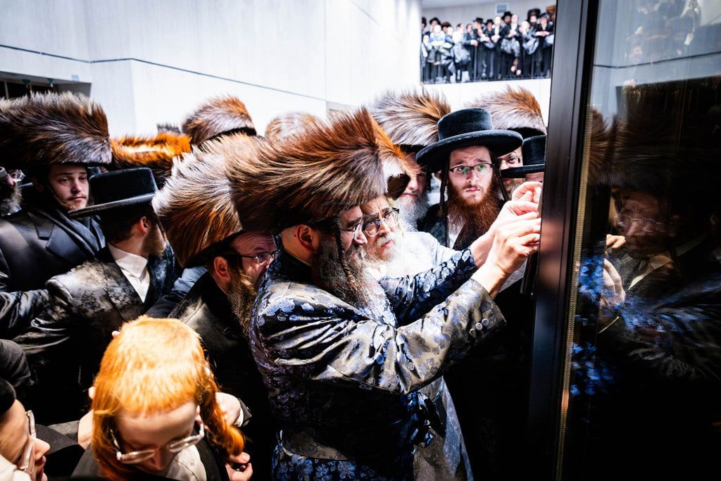 חנוכת ביהמ"ד "ישראל שלום" בסאטמר