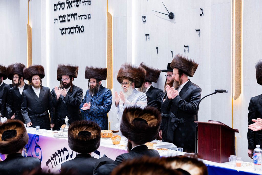 חנוכת ביהמ"ד "ישראל שלום" בסאטמר