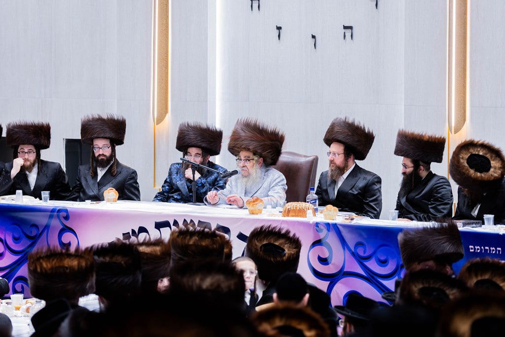 חנוכת ביהמ"ד "ישראל שלום" בסאטמר