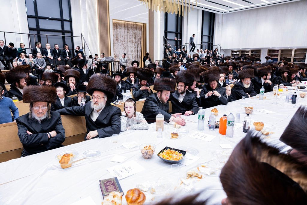 חנוכת ביהמ"ד "ישראל שלום" בסאטמר