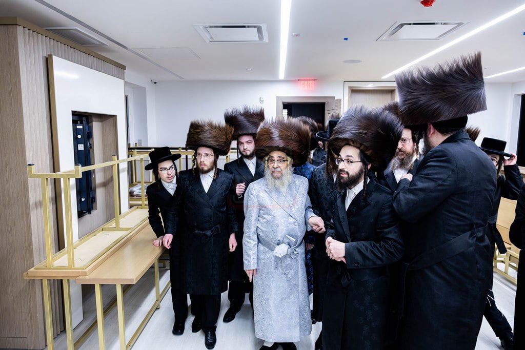 חנוכת ביהמ"ד "ישראל שלום" בסאטמר