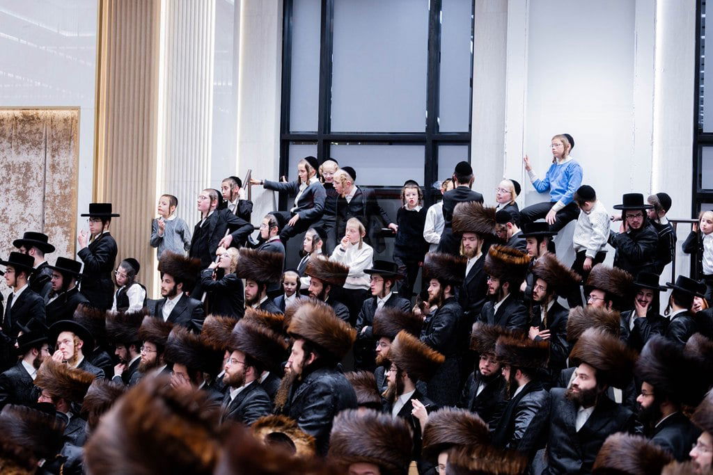 חנוכת ביהמ"ד "ישראל שלום" בסאטמר