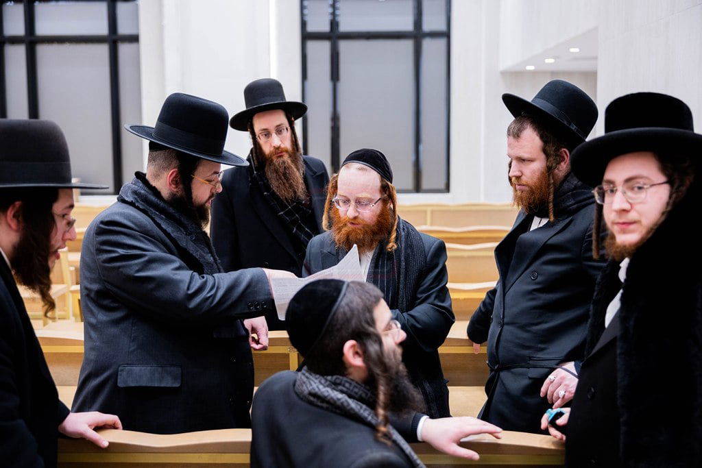 חנוכת ביהמ"ד "ישראל שלום" בסאטמר