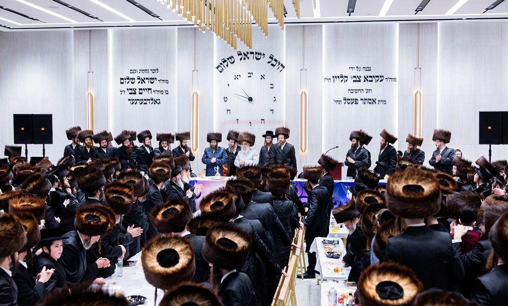 חנוכת ביהמ"ד "ישראל שלום" בסאטמר